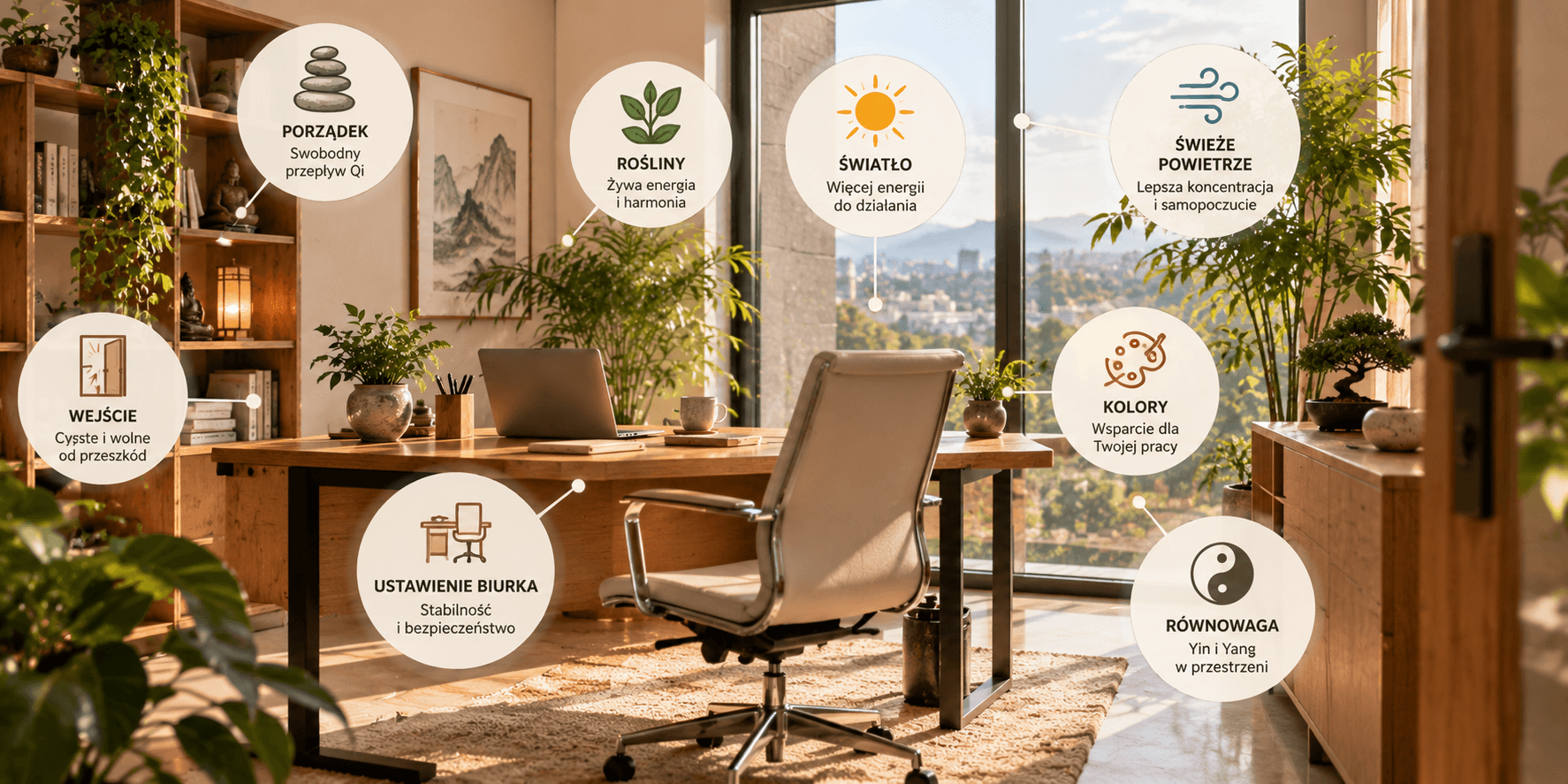Feng Shui w biurze Elżbieta Domagała